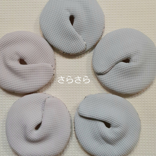 handmade* 胃ろうカバー 裏布・サイズ・クッション見本ページ