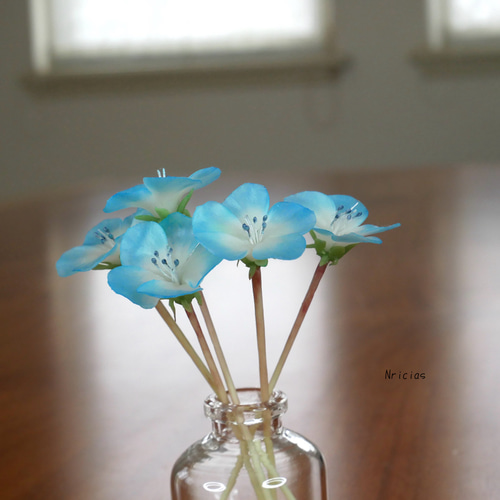 専用 さくら れんげそう ネモフィラ クレイフラワー 専用 さくら