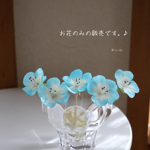専用 さくら れんげそう ネモフィラ クレイフラワー クレイフラワー ネモフィラ - FLORACLAY'S GALLERY | minne 国内