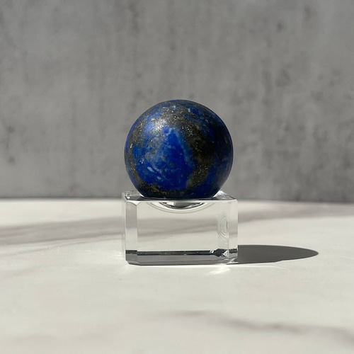 アフガニスタン産【育てる 生ラピス】ミニスフィア｜ラピスラズリ 鉱物