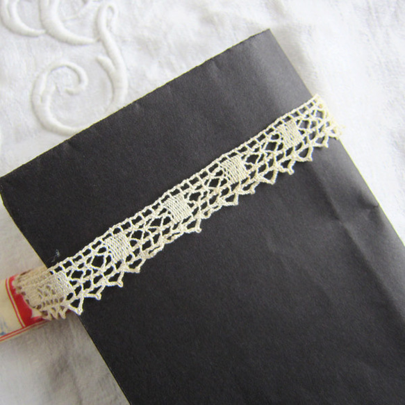 フランス購入　アンティーク　レースクロス　スカラップ アンティーク＆ブロカント / レース / フランスアンティークスカラップ