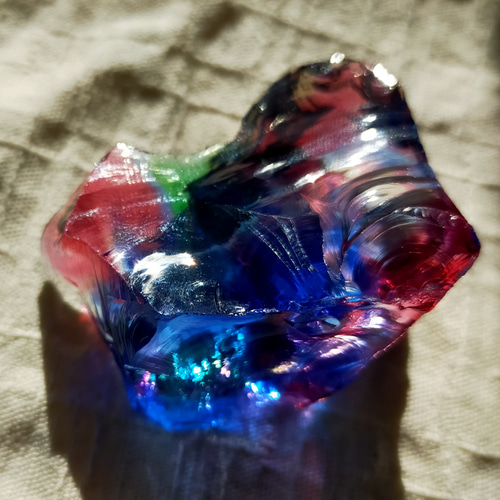 アンダラクリスタル レッド ブルー クリア 1粒 ＜要事前コメント