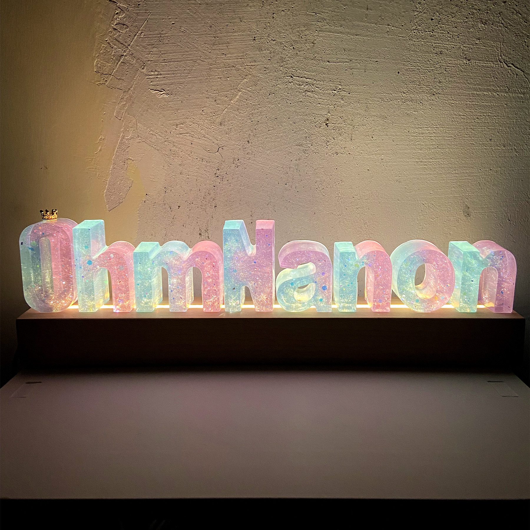 オーダーメイド ランプ 照明 プロポーズ 誕生日 記念日 名前 ライト 名入れギフト ネーム 文字入れ 星空 宇宙 銀河