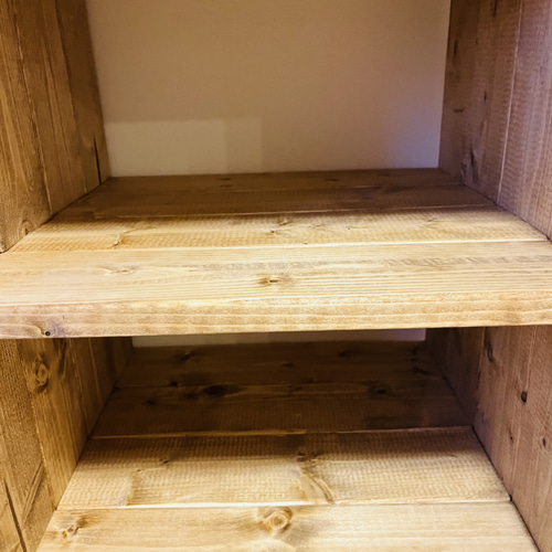 ウッドチェスト収納棚キッチンラック食器棚無垢材家具