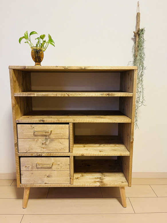 食器棚 木製 収納家具 ウッドチェスト 収納棚 キッチンラック 食器棚