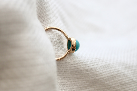 K10[arizona turquoise]ring 5枚目の画像