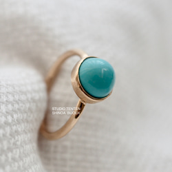 K10[arizona turquoise]ring 1枚目の画像