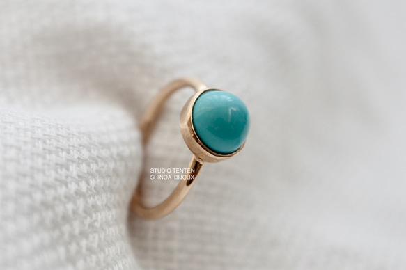 K10[arizona turquoise]ring 1枚目の画像