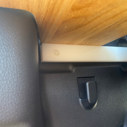 スズキ 新型ハスラー用ラゲッジボード 木製 塗装済み リクライニング対応 車中泊 6枚目の画像