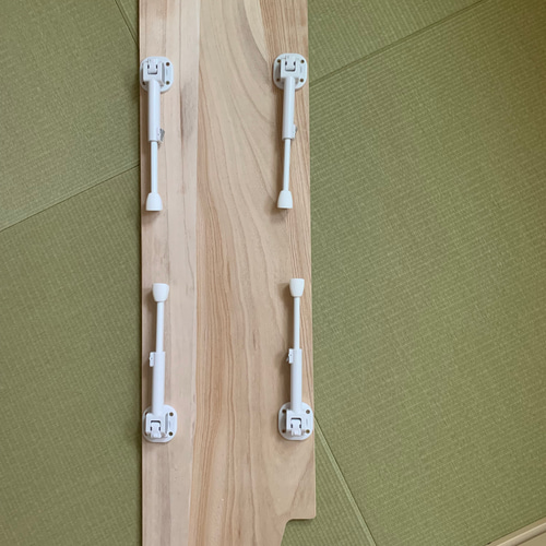 スズキ 新型ハスラー用ラゲッジボード 脚付き 木製 ワイドタイプ 