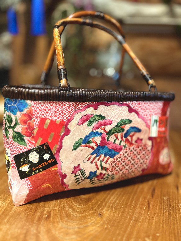 一閑張りシノワズリ かごバッグ 素陶美 通販｜Creema(クリーマ  