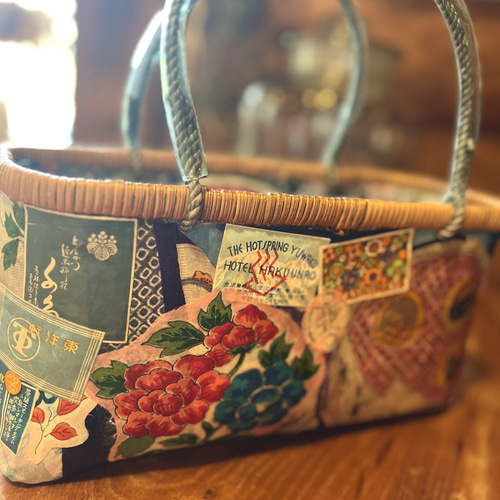 一閑張りシノワズリ かごバッグ 素陶美 通販｜Creema(クリーマ  