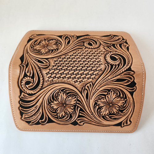 カービングロングウォレット【3】 長財布 Ken Leathercraft 通販