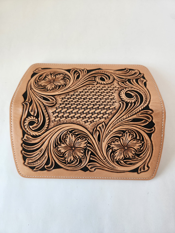 カービングロングウォレット【3】 