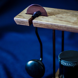 ニャニャンコ様ご注文分　JHAT..  Coffee grinder stand for COMANDANTE C40 5枚目の画像