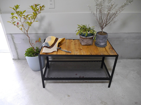 植物台 アイアンシェルフ 棚 シューズラック アイアン家具 棚