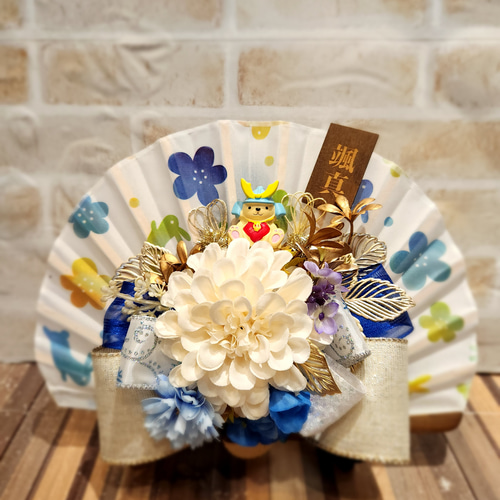 創作手作り人形　ぶす　五月人形　古布　鯉のぼり　5月の節句 鯉のぼり♪ 手作り 五月人形 端午の節句 子供の日 兜 古布 縮緬