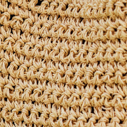 【まだまだ使える秋まで活躍】かごバッグ チクチクしない優しい肌触り 大人かわいい フリル ショルダーバッグ 人気 217 5枚目の画像