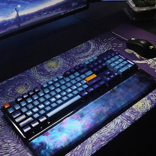 宇宙デザインリストレスト（キーボードを除く） Amazon.co.jp：GravaStar リストレスト テンキーレス キーボード