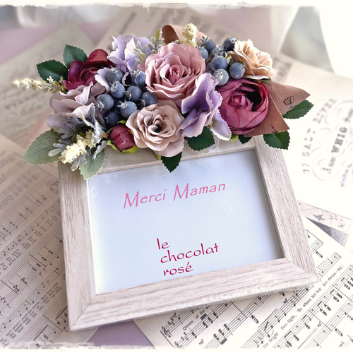 なーさん＊様ページ】 母の日ギフト 花束 花の絵 ラベンダー