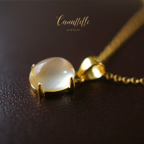 【虹入り】2)宝石質AAAオパールのシンプルネックレス オパールダイヤモンドネックレス OP 2.88ct D 0.10ct Pt900