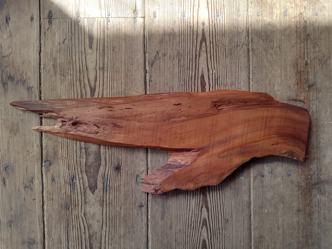 【木製看板製作】 杉 20cm×53.5cm 厚み1.7cm / 一枚板看板