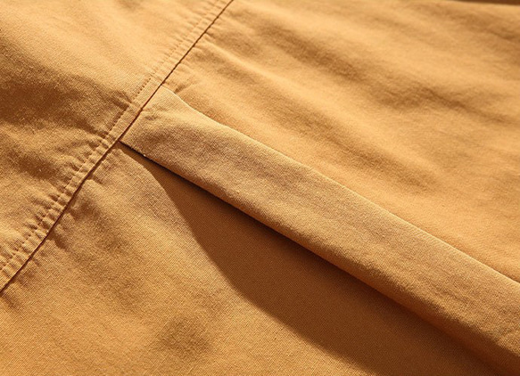 24夏の純色シンプルポケットおしゃれ半袖カジュアル男女シャツTシャツ W314 11枚目の画像
