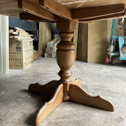 大サイズ＞クラシックモダン ダイニングテーブル カフェテーブル