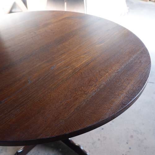 大サイズ＞クラシックモダン ダイニングテーブル カフェテーブル