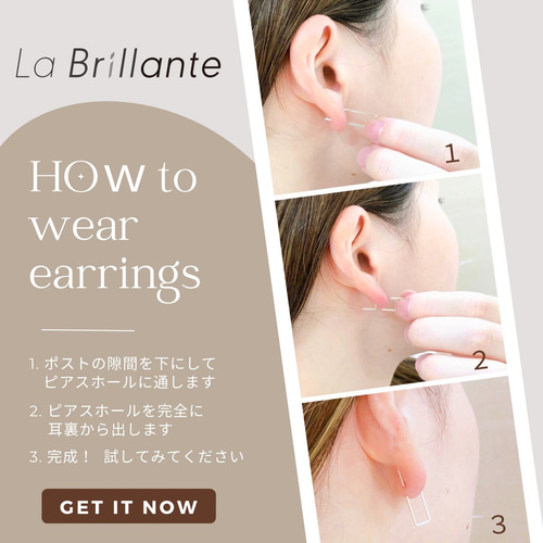 14kgf】サークルキャッチレスピアス ピアス（スタッド・一粒