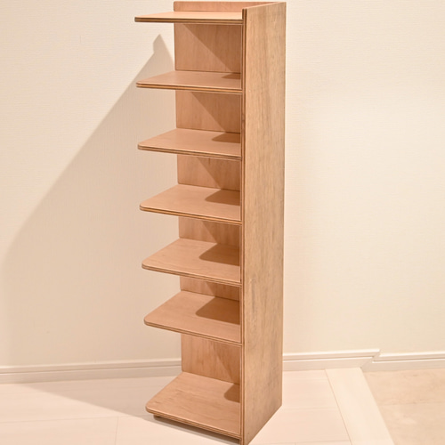 オーダー製作 シンプル シューズラック 収納だな 木製 フリーボックス