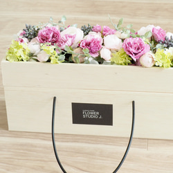 送料無料[母の日早割2024]BOTTLE BOX & FLOWERS /  Carnation 10枚目の画像