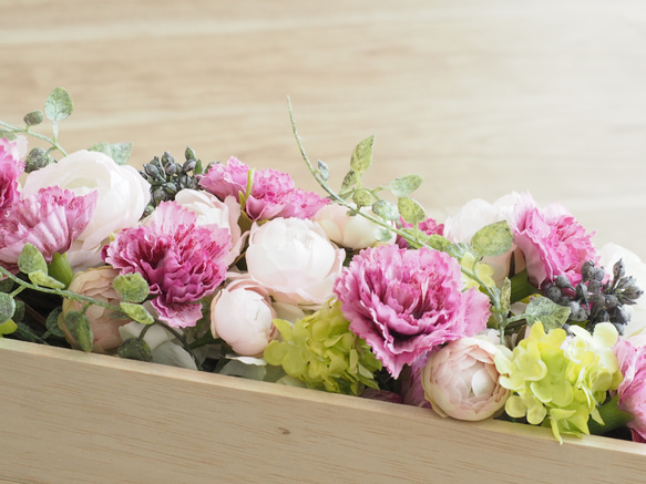 送料無料[母の日早割2024]BOTTLE BOX & FLOWERS /  Carnation 3枚目の画像