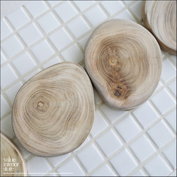 チーク無垢材 コースターprim コップ敷き コップ受け 小皿 ジュエリートレイ カフェ用品 木製食器 ナチュラル 4枚目の画像