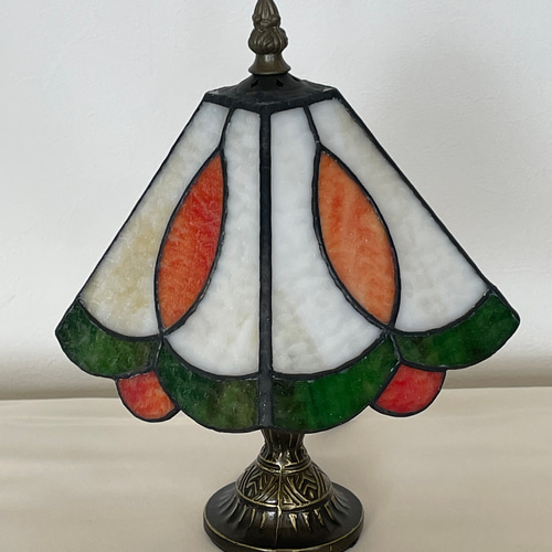 4面ミニランプ スタンドライト・テーブルランプ ステンドグラス工房