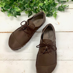 【セール価格♬】履いたそばから足に馴染む♪袋縫いレースアップ　D-100 3枚目の画像