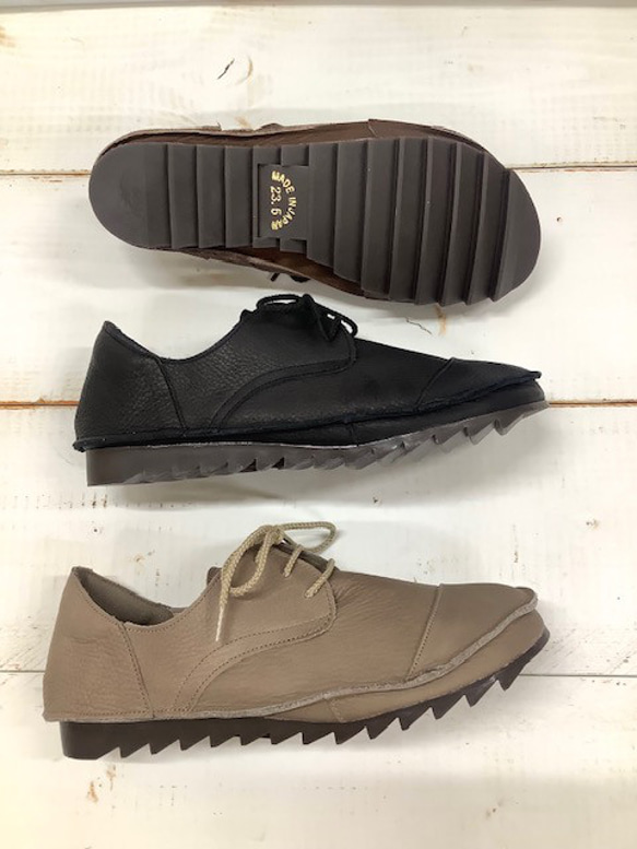 【セール価格♬】履いたそばから足に馴染む♪袋縫いレースアップ　D-100 8枚目の画像