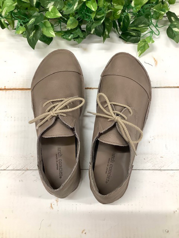 【セール価格♬】履いたそばから足に馴染む♪袋縫いレースアップ　D-100 5枚目の画像