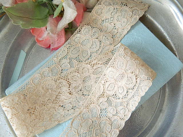 アンティーク　レースストール　フランス ブラックレース ストール 120x232cm - フランスアンティーク雑貨