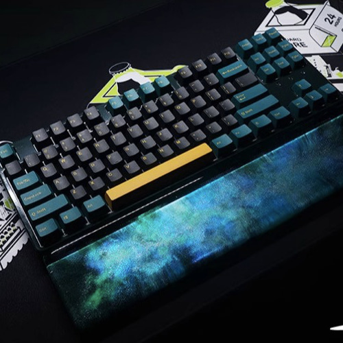 ハンドメイド 銀河 パームレスト 手作り リストレスト 宇宙