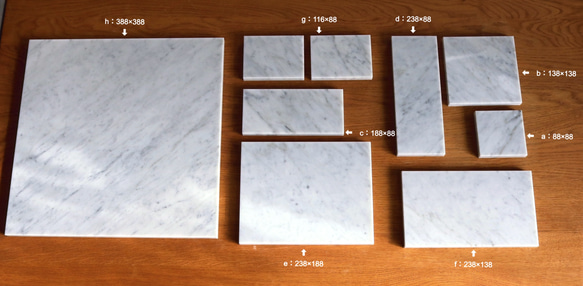 大理石のお皿【dサイズ：238×88mm】　-ブラック／グレイ／ホワイト-　marble plate 大理石プレート 16枚目の画像