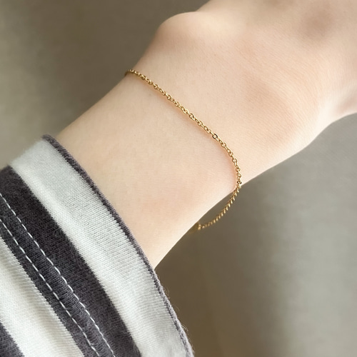 JULYNINE SeaBraceletゴールドチェーンブレスレット JULYNINE SeaBraceletゴールドチェーンブレスレット