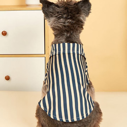 犬服 かわいい イギリス風 袖付き 着せやすい 簡単着脱 安全 高品質 ボタン付き ドッグウェア ch-1154 4枚目の画像