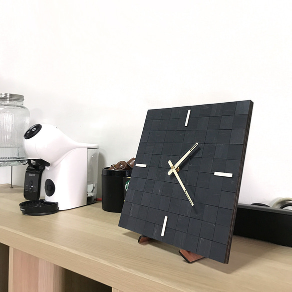 手作り木製創作掛け時計・置き時計【Mutogether - Baimumu】 7枚目の画像