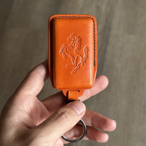 フェラーリ レザー製品 スマータッチャー キーケース Shao Leather
