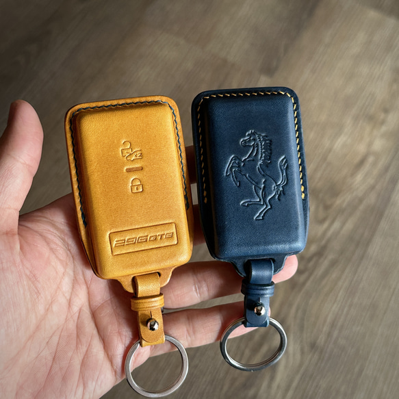 フェラーリ レザー製品 スマータッチャー キーケース Shao Leather