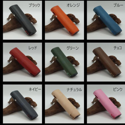 アイコスイルマiワンケース　アイコスイルマワンアイケース　栃木レザー　9種類から選択　 加熱ボタンカシメ 4枚目の画像