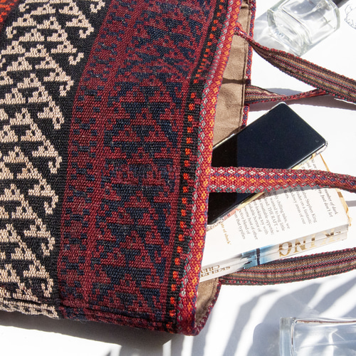 多色織り模様のショルダーバッグ トルコのキリムバッグ 多色織り模様のショルダーバッグ トルコのキリムバッグ バッグ