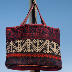 kilim土耳其托特包 皮革拼接設計側背包 羊毛地毯手提包-伊朗地毯 民族風沙漠 聖誕節交換禮物 好友生日禮物 母親節 第4張的照片