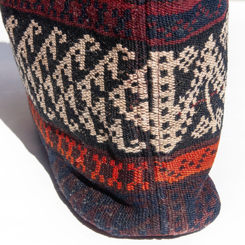 キリム トルコ トートバッグ レザー スプライシング デザイン